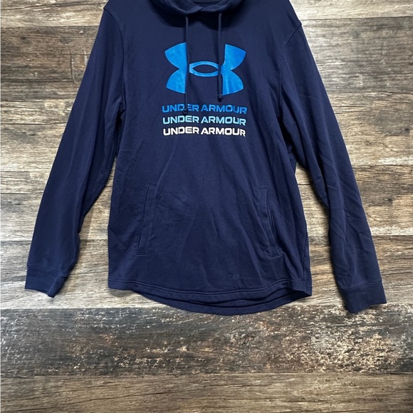 Under Armour Navy Blue Hoodie - Picture 1 of 5